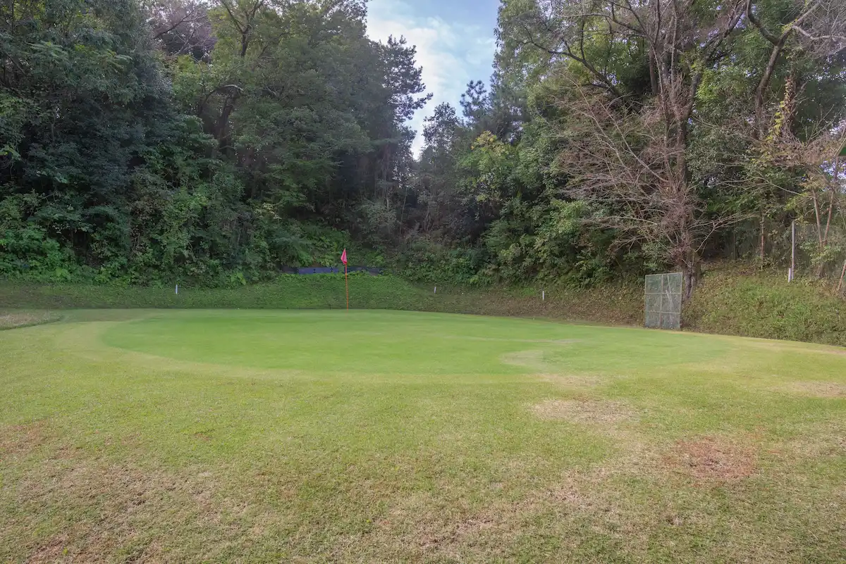 1番ホール グリーン