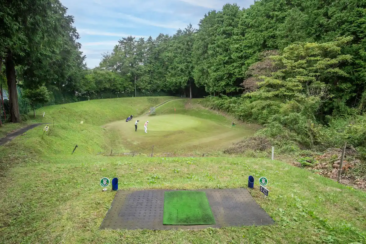 5番ホール グリーン