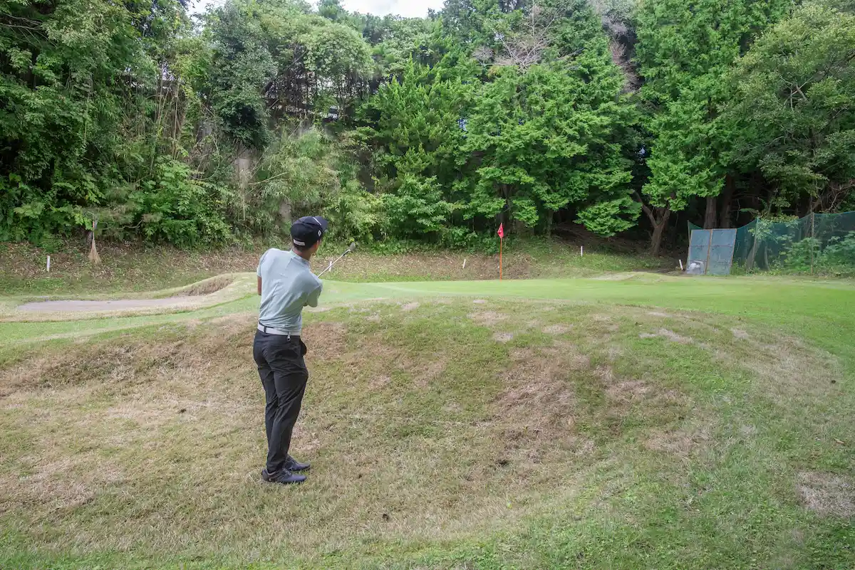 6番ホール グリーン