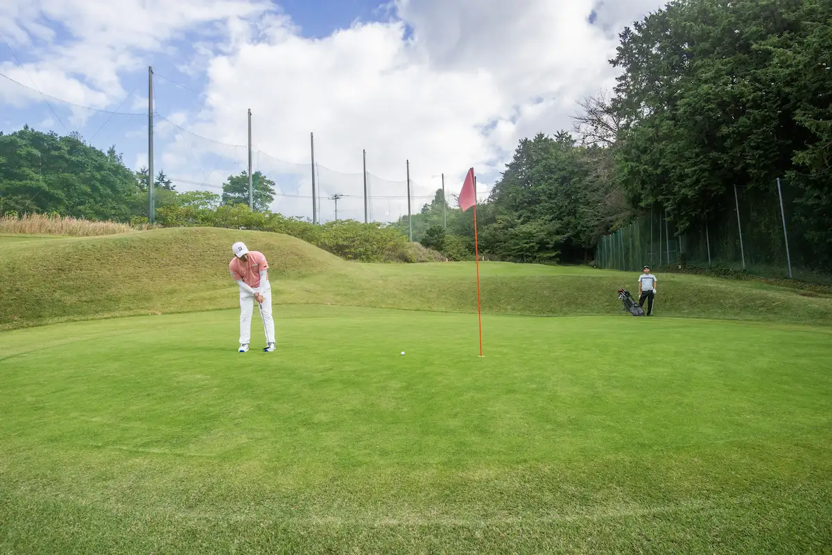 7番ホール グリーン