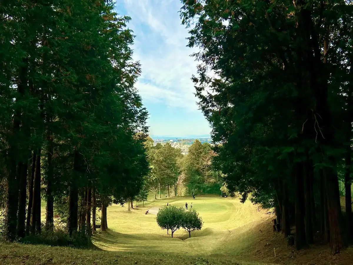 8番ホール グリーン