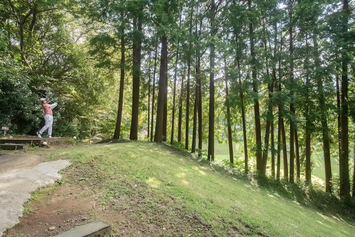 8番ホール ティー