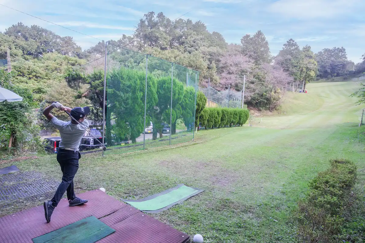 9番ホール ティー